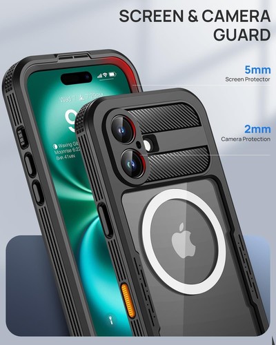 Waterproof Case For iPhone 16 15 14 12 11 Pro Max SE Shockproof Tough Full Cover - Picture 112 of 113