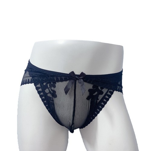 Hombres Sexy Sissy Lencería Sin Costuras Transparente Calzoncillos Bolsa Calzoncillos Ropa Interior - Imagen 11 de 45