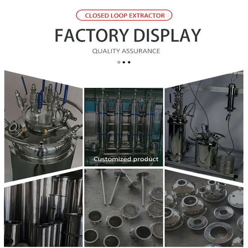 120G Closed Loop Extractor Hemispheric Dewaxing Kit de aceite circuito cerrado - Imagen 11 de 11