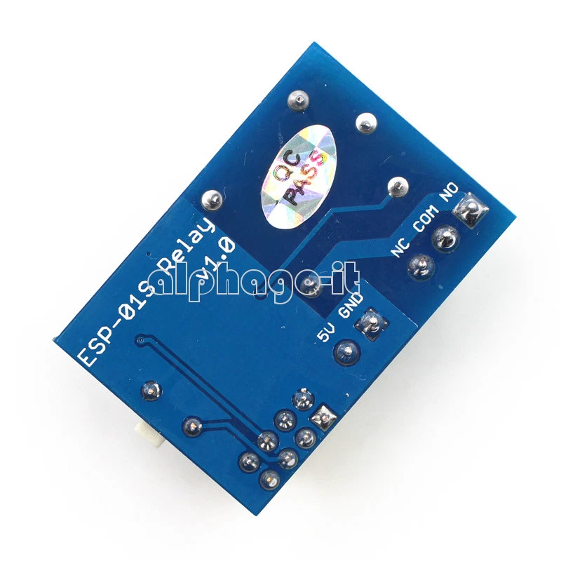 ESP8266 ESP-01S 5V Relay Module Remote Switch Phone APP DIY Project Design Kit - Photo 3/4