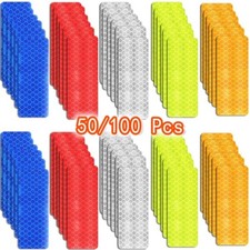 5/100xHigh Visibility Reflective Tape, Waterproof, Nighttime Visibility Decals