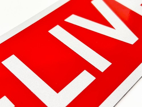 Letrero magnético reflectante de vinilo para entrega vehículo coche camión hecho en EE. UU. - Imagen 4 de 49