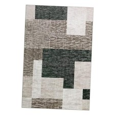 Abstract Area Rug 4x6 Rustic Rug Large Area Rugs for Bedroom Geometric Rug Pet
