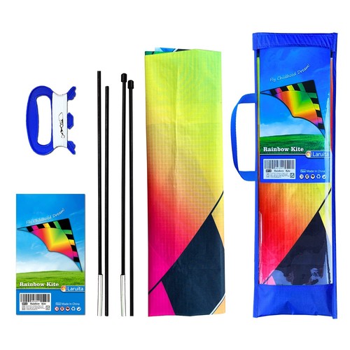 Large Kite for Kids & Adults. Beginners Kites Easy to Fly,Beach Kite with Str... - Picture 5 of 6
