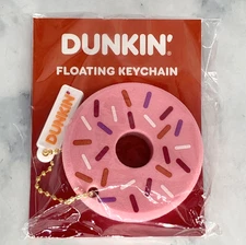 Dunkin Floating Donut 2025 Keychain *FREE GIFT W/PURCHASE*