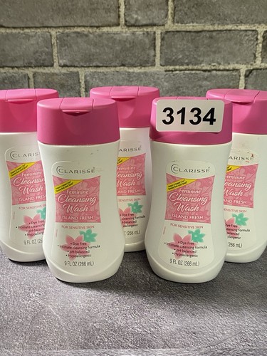 CLARISSE Feminine Cleansing Wash Island Fresh For Women SENSITIVE SKIN 9 Oz (5) - Picture 3 of 3