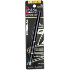 2 Pack L'Oreal Paris Infallible Mechanical Eyeliner, Carbon Black 591, 0.008 ...