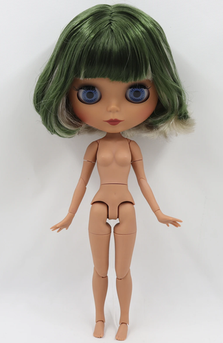 Nude Neo Blythe Doll from Factory Joint Body Matte Face Hair Wig Collectible Toy - Bild 16 von 24
