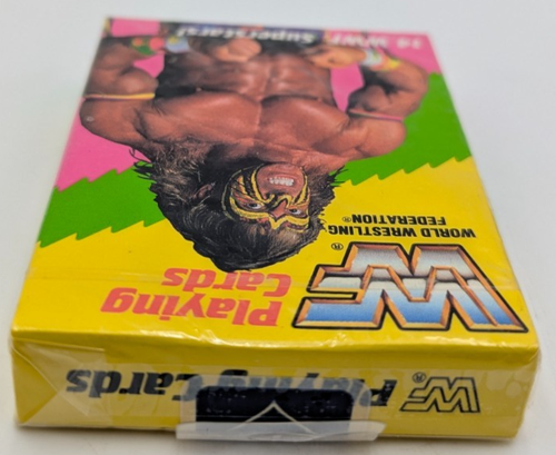 RARE 1991 WWF SUPERSTARS PLAYING CARDS SET • HULK HOGAN RANDY SAVAGE NEW SEALED - Picture 4 of 6