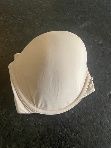 Natori Minimal Contour Underwire Strapless Bra in Cafe Style #729229 32D - Picture 6 of 6