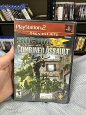 SOCOM: U.S. Navy SEALs -- Combined Assault (Sony PlayStation 2,) New & Read!!
