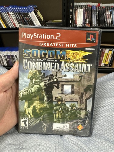 SOCOM: U.S. Navy SEALs -- Assalto combinato (Sony PlayStation 2) Nuovo e letto!!