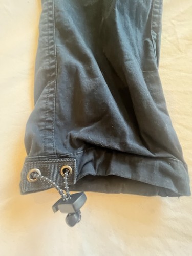 Abercrombie & Fitch Cargo Pants Mens 29X30 Blue Baggy Utility Relaxed Straight - Photo 2/8