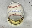Matt Williams MLB Authenticated Signed Baseball in Display Case Nationals/Giants