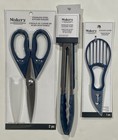 KITCHEN UTENSILS QTY 3 MAKERY STAINLESS SHEARS-SILICONE TONG-AVOCADO SLICER-NEW
