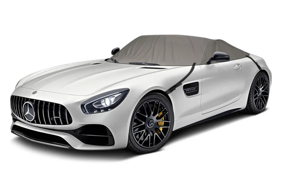 For Mercedes-Benz CLK550 07-09 Ultratect Gray Custom Interior Car Cover - Image 2 of 4