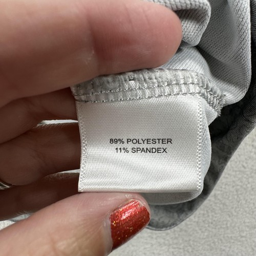 Peter Millar Pullover Herren Small grau Totenkopf Print Perth Performance Golf 1/4 Zip - Bild 7 von 12