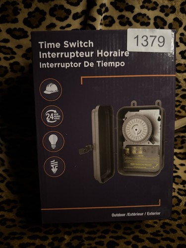 Woods Pro Outdoor 24-Hour Heavy Duty Mechanical Time Switch 1379 - Picture 7 of 7