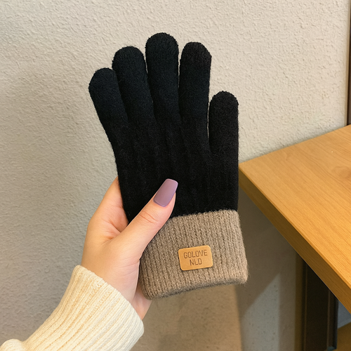 Winter warme Strickhandschuhe warm passt den meisten Herren Damen Unisex Kinder dehnbar - Bild 3 von 28