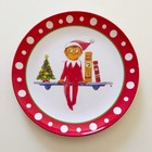 POTTERY BARN KIDS Elf On The Shelf Melamine Plate : ONE Plate