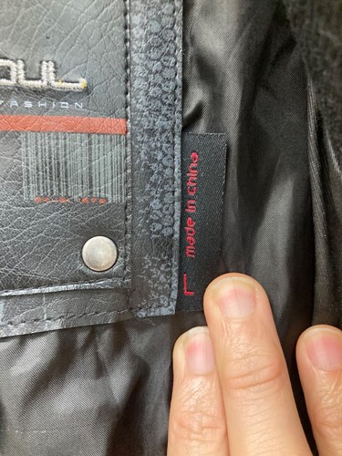 Brave Soul Black Bomber Jacket Men's Size L - Picture 3 of 24