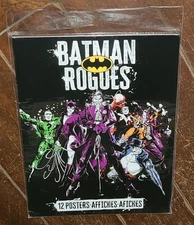 Trends Posters 12pc. DC BATMAN ROGUES 8.5" x 11" Posters!