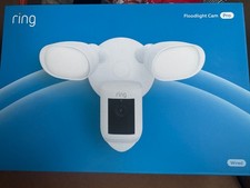 NEW Ring Floodlight Cam Wired Pro Outdoor Wi-Fi Retinal 2K Surveillance Camera