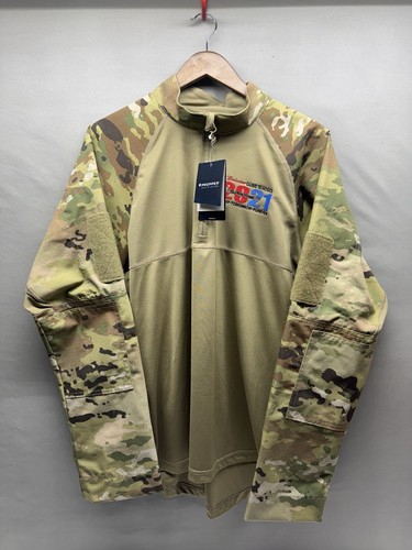 New Mens Propper OCP Combat Shirt Size XL Budweiser 2021 Guns & Hoses
