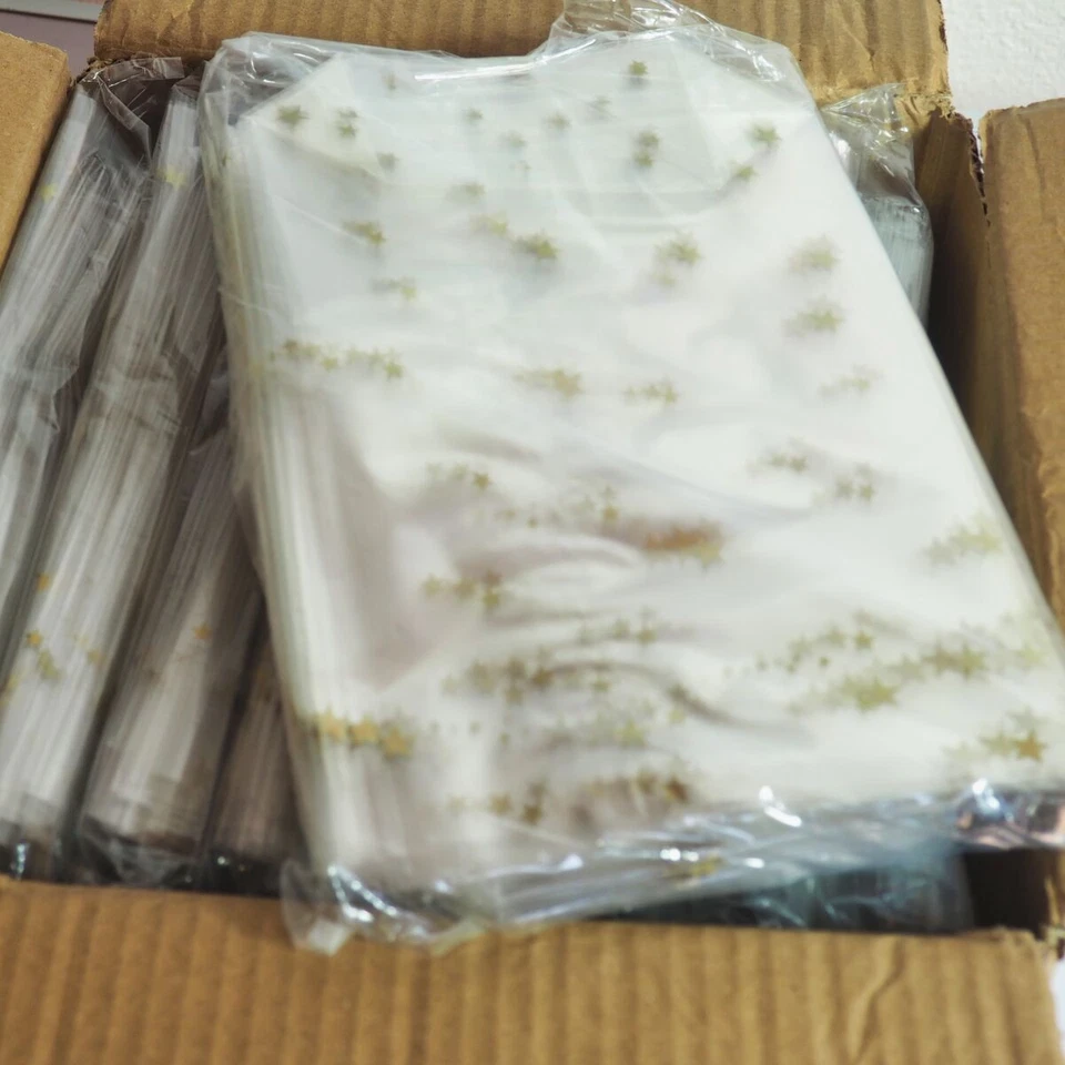 Cross Bottom Bags - Gift Cookie Cellophane Bags 1000pcs 145x235mm - Image 1 of 1