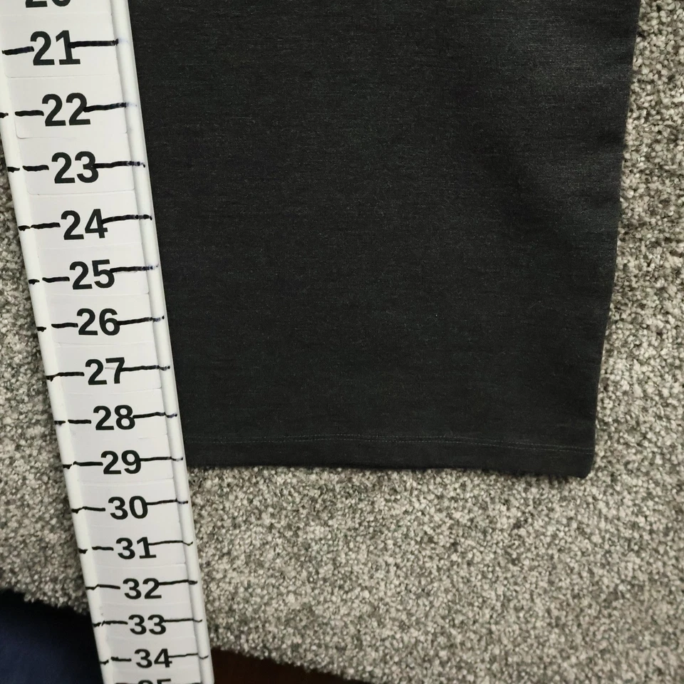 Liz Claiborne Lori Pants Women's 1X Gray Knit Bootcut Pull On Career NWT - Image 4 of 4