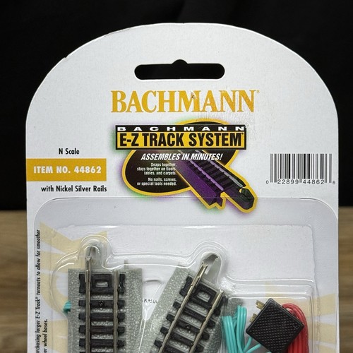 Bachmann E-Z Track Remote Right Hand Turnout, Nickel Silver Rail - N Scale 44862 - Picture 2 of 5