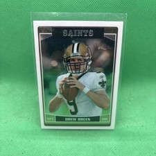2006 Topps Chrome Drew Brees New Orleans Saints