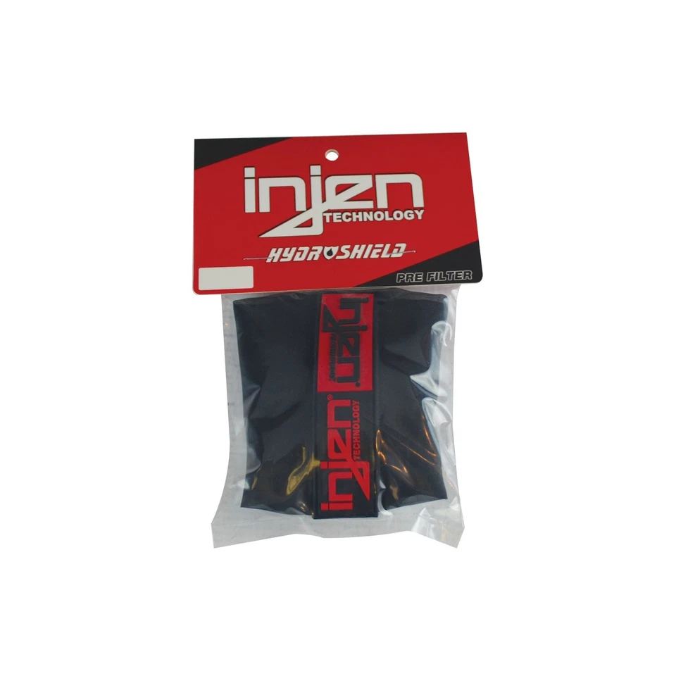Cubierta prefiltro repelente al agua Injen Hydroshield negra 1033BLK Foto 2 de 2