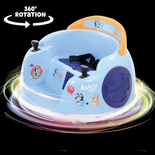 MoVe Bluey 6V Paraurti Elettrico Auto Cavalcabile Gioco Esterno - Foto 2 di 10