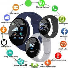 Smart Watch Heart Rate Blood Pressure Fitness Tracker for Men Women Android IOS