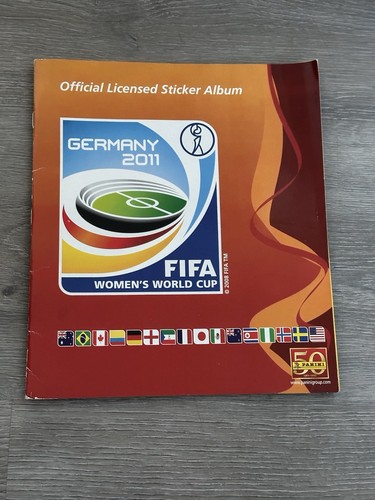 PANINI FRAUEN WM 2011 STICKERALBUM MIT 208 STICKERN INNEN INKL. MORGAN
