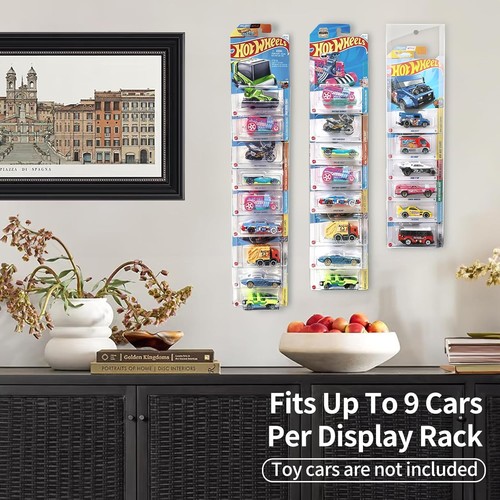 Vitrina diecast de 5-40 piezas para organizador de almacenamiento de coche de juguete Hot-Wheels Match-Box - Imagen 2 de 11