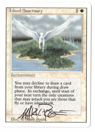 Island Sanctuary Revised Edition signed by artist Mark Poole! - Picture 1 of 2