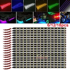 LOT Light Strip Flexible Flat LED Waterproof Car/Boat/Motorcycle Universal DC12V