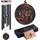 Wind Chimes for Outside, Deer Deep Tone Vintage Wind Chime Outdoor Clearance,...