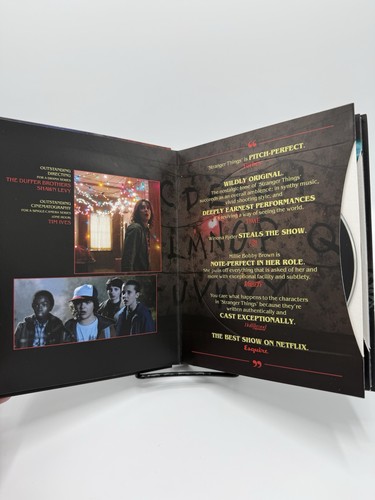 STRANGER THINGS - Season 1 (FYC DVD DigiBook) Signed By Matthew Modine (Papa)! - Picture 5 of 9