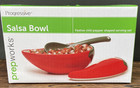New in Box Progressive Prep Works Salsa Bowl 3-piece Serving Set Bowl Lid Ladle 