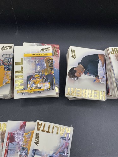 (200) 1992 Action Packed Dragster Racing Cards Collection Some Repeats - Picture 9 of 12