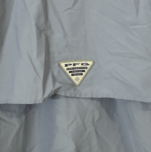 Columbia PFG Super Bahama Angelshirt Herren XL blau grau Mesh belüftet - Bild 4 von 9