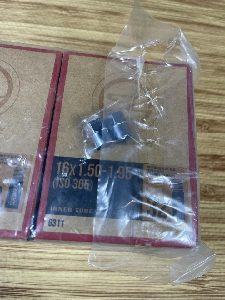 SUNLITE Schrader Valve Bicycle Tubes, 16 x 1.50-1.95" / 32mm Valve. 2 New Sealed - Image 3 of 4