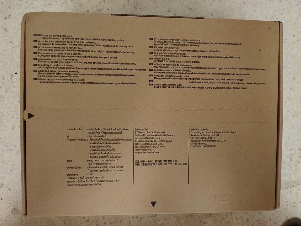 Cartucho de tóner Samsung MLT-D203L negro para ProXpress SL-M3310ND SU901A 203L NUEVO Foto 3 de 4