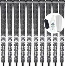 Golf Pride MCC Black Standard Size Grip - Set of 10 with Grip Kit Included!