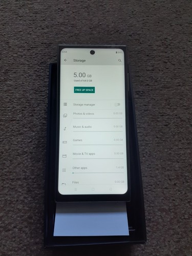 SX S35 Pro S24 smart mobile phone Black unlocked android dual sim 7.3" 64GB - Picture 6 of 8