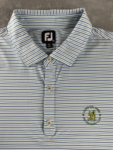 2 FootJoy Poloshirt Herren 2XL, 1 122nd US Open The Country Club, 1 graue Streifen - Bild 2 von 22