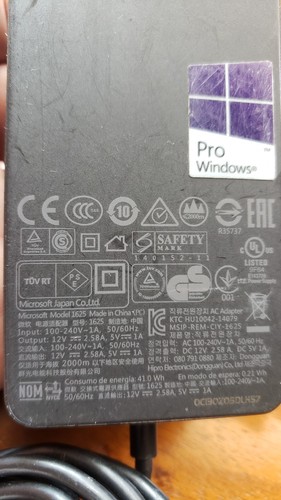 Pro Windows Netzteil 12V 2,58A, 5V 1A Modell 1625. OEM - Bild 7 von 7